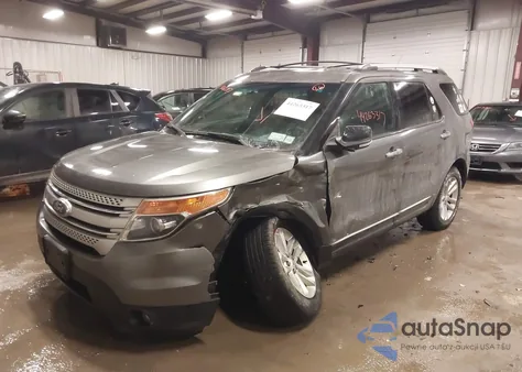 2014 Ford Explorer Xlt z USA, uszkodzony, nr VIN 1FM5K8D81EGA72348